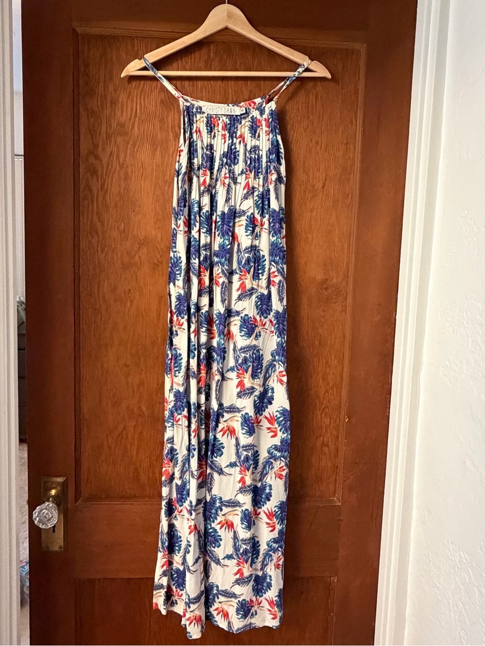 Christy Dawn XS Tropical Midi Dress